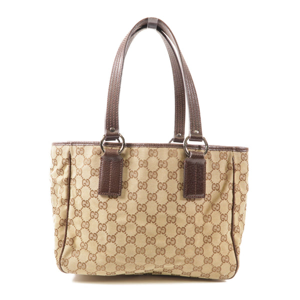 GUCCI GG Shoulder Bag Canvas 113019