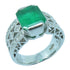 Fine Jewelry 3.14ct Emerald 0.32ct Diamond Ring US#6.25 18K PT900 ...