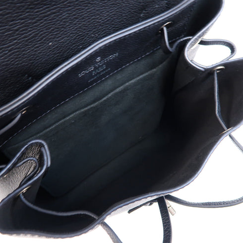 LOUIS VUITTON LV SHW Lock Me Backpack M41815 Calfskin Leather Black