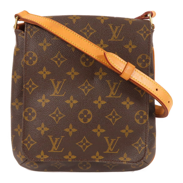 LOUIS VUITTON LV GHW Musette Salsa Shoulder Bag M51258 Monogram Brown v5