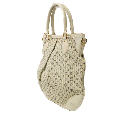 LOUIS VUITTON LV GHW Marina PM 2 Way Bag Handbag M95494 Monogram Mini Lin White