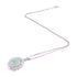JEWELRY Jade Diamond Necklace 18K White Gold