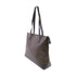 CELINE GHW Macadam Tote Bag Shoulder Bag Coated Canvas Brown