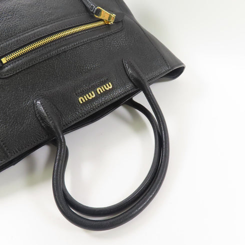 Miu Miu GHW 2 Way Shoulder Bag 5BG137 Calfskin Leather