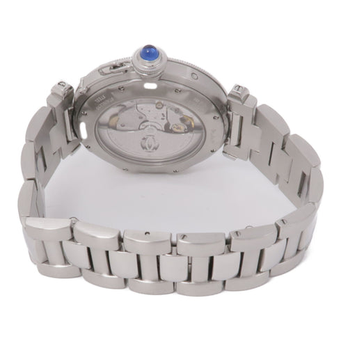 CARTIER Pasha W31037H3 Automatic Watch Stainless Steel Silver