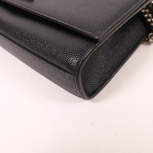 SAINT LAURENT SHW Kate Shoulder Bag Calfskin Leather