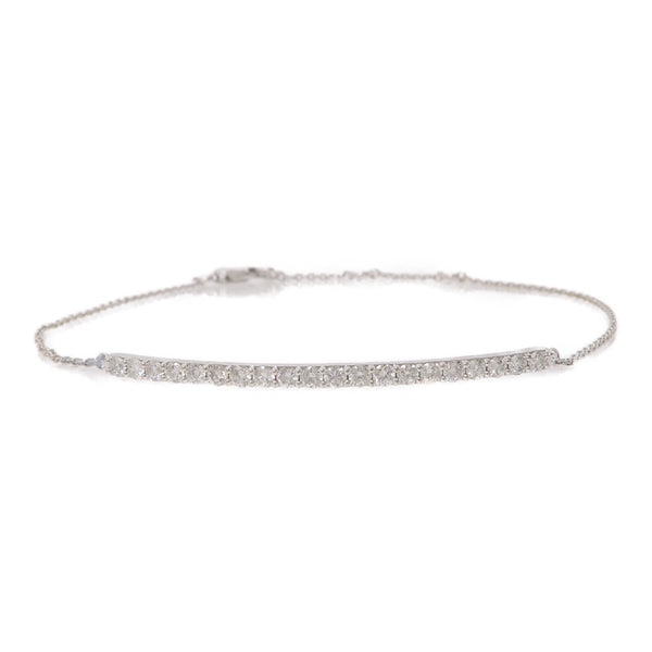 JEWELRY Diamond Bracelet 18K White Gold v2