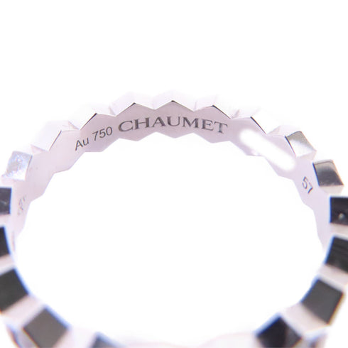 Chaumet Bee De Chaumet Diamond Ring Chaumet#57 US#8 Ring 18K White Gold