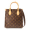 LOUIS VUITTON LV GHW Sac Plat BB 2 Way Shoulder Bag M46265 Monogram Brown v1