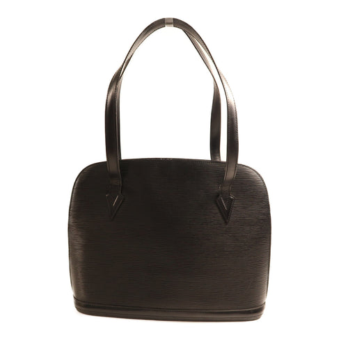 LOUIS VUITTON LV GHW Lussac Shoulder Tote Bag M52282 Epi Black