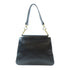 Chloe GHW 2 Way Shoulder Handbag Calfskin Leather Black