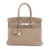 HERMES PHW Birkin 30 Handbag Togo Leather Etoupe Greige