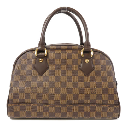 LOUIS VUITTON LV GHW Duomo Hand Bag N60008 Damier Ebene Brown