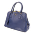 PRADA GHW 2 Way Shoulder Bag BL0837 Saffiano Leather Blue