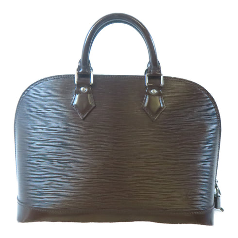 LOUIS VUITTON LV SHW Alma PM Handbag M5214D Epi Brown