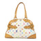 LOUIS VUITTON LV GHW Claudia Shoulder Bag M40193 Monogram Multicolore White v1