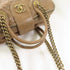 CHANEL CC GHW Chain 2 Way Shoulder Bag Calfskin Leather Brown