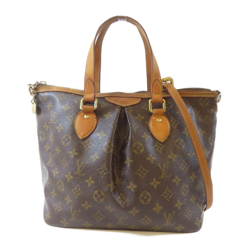LOUIS VUITTON Palermo PM 2way Shoulder Handbag M40145 Monogram Used LV