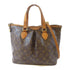 LOUIS VUITTON Palermo PM 2way Shoulder Handbag M40145 Monogram Used LV
