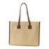 BURBERRY GHW Freya Tote Bag Canvas