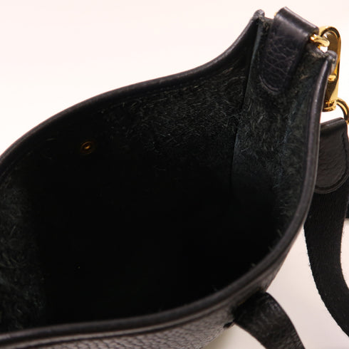 HERMES GHW Evelyne TPM Shoulder Bag Clemence Leather