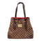 LOUIS VUITTON LV GHW Hampstead MM Hand Bag/Tote Bag N51204 Damier Ebene Brown