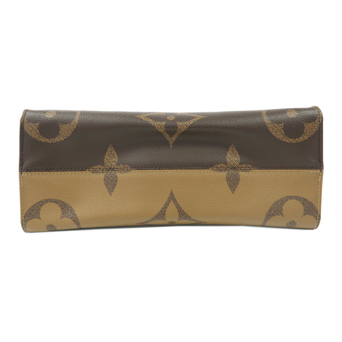 LOUIS VUITTON LV GHW On The Go MM 2 Way Bag Handbag M45321 Monogram Brown