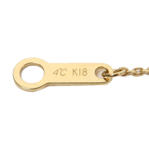 4℃ Necklace 18K Yellow Gold