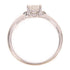Jewelry 0.43ct Diamond Ring 2.1g 18K White Gold