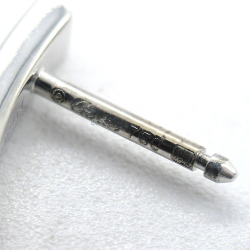 CARTIER Diamond Mon Amour Dangle Heart Earrings 18K White Gold