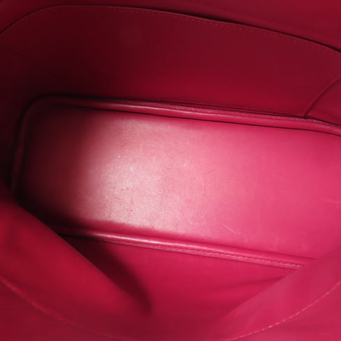 HERMES PHW Bolide 31 2 Way Bag Clemence Leather Ruby