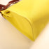 HERMES PHW Herbag PM 2Way Shoulder Handbag Canvas Leather Yellow/Red