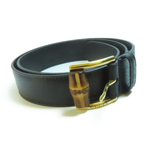 GUCCI GHW GG Belt Calfskin Leather 699954