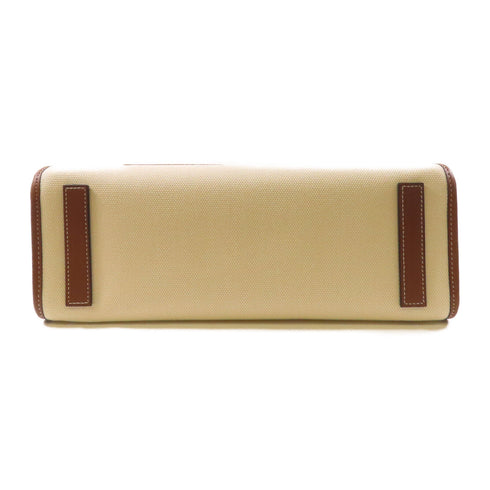 BURBERRY GHW Freya Tote Bag Canvas