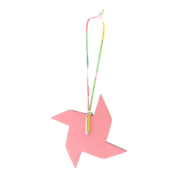 HERMES Charm Veau Epsom Leather Rose Confetti/Pink