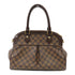 LOUIS VUITTON LV GHW Trevi PM 2 Way Shoulder Bag N51997 Damier Ebene Brown v1