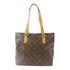 LOUIS VUITTON LV GHW Cabas Piano Shoulder Handbag M51148 Monogram Brown