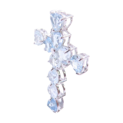 JEWELRY Tanzanite Pendant Top 18K White Gold