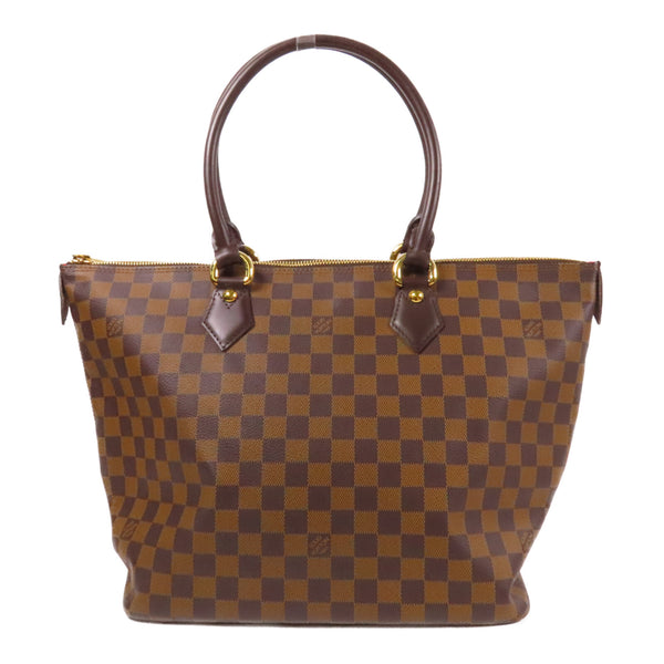 LOUIS VUITTON LV GHW Saleya MM Shoulder Bag Handbag N51182 Damier Brown