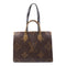 LOUIS VUITTON LV GHW On The Go MM Tote Bag M45321 Monogram Giant Reverse Brown