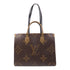 LOUIS VUITTON LV GHW On The Go MM Tote Bag M45321 Monogram Giant Reverse Brown