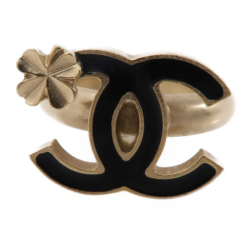 CHANEL CC Ring Metal US#5.25