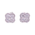 JEWELRY Diamond Earrings 18K White Gold v6