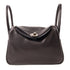 HERMES PHW Lindy 26 2 Way Shoulder Bag Handbag Volupto Leather Black