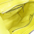 CELINE SHW Luggage Handbag Calfskin Leather Yellow