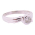 Fine Jewelry 0.32ct Diamond Ring US#6.5 18K White Gold