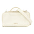 Furla GHW 2 Way Shoulder Bag Calfskin Leather White