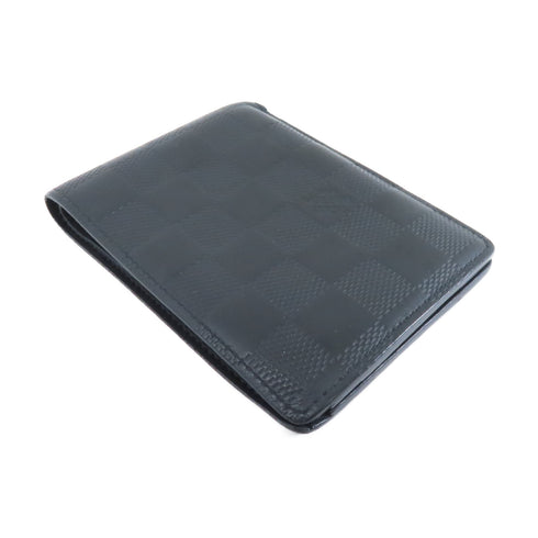 LOUIS VUITTON LV Multiple Wallet N62663 Damier Infini Black