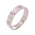 CARTIER Mini Love Ring Cartier#47 US#3.75 18K White Gold