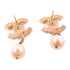 CHANEL CC Earrings Accessories Metal Gold v4